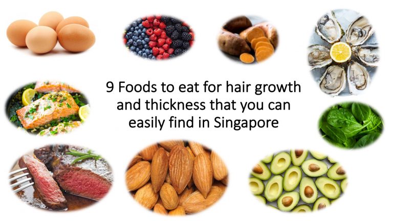 9 Foods for Hair Growth and Thickness You Can Find in Singapore