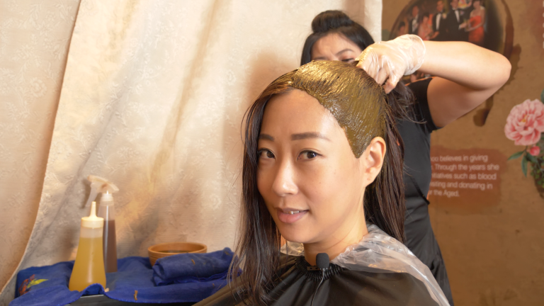 Shampoo for oily scalp treatment at Bee Choo Ladies Singapore